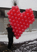 Подарок для любимого (14 февраля) - огромное гелиевое сердце